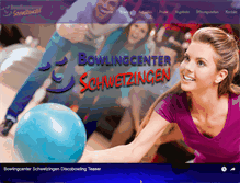 Tablet Screenshot of bowlingcenter-schwetzingen.de